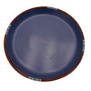 Dansk Blue Mesa Vintage Southwestern 10.5" Stoneware Dinner Plate